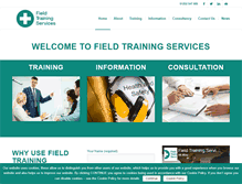 Tablet Screenshot of fieldtrainingservices.co.uk